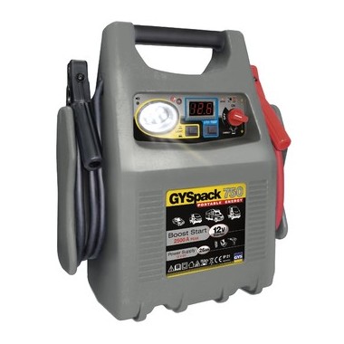 2 en 1 : Démarreur autonome pour batterie plomb de tension 12 V et alimentation stabilisée 12 V.