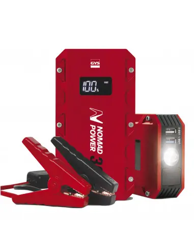 Booster démarrage voiture et PowerBank lithium NOMAD POWER 300 GYS