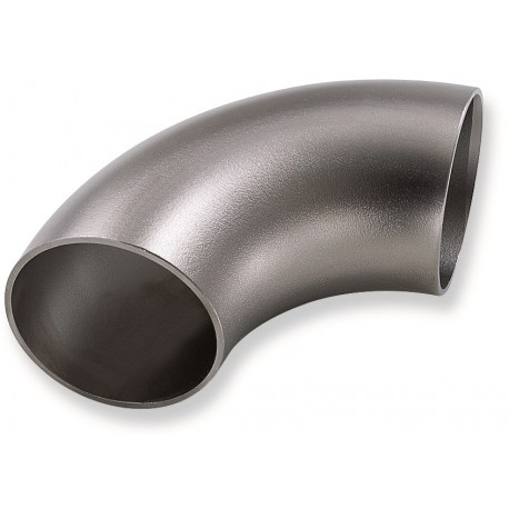 COUDE INOX 316L 3D ISO A 90° ROULE SOUDE DN 8